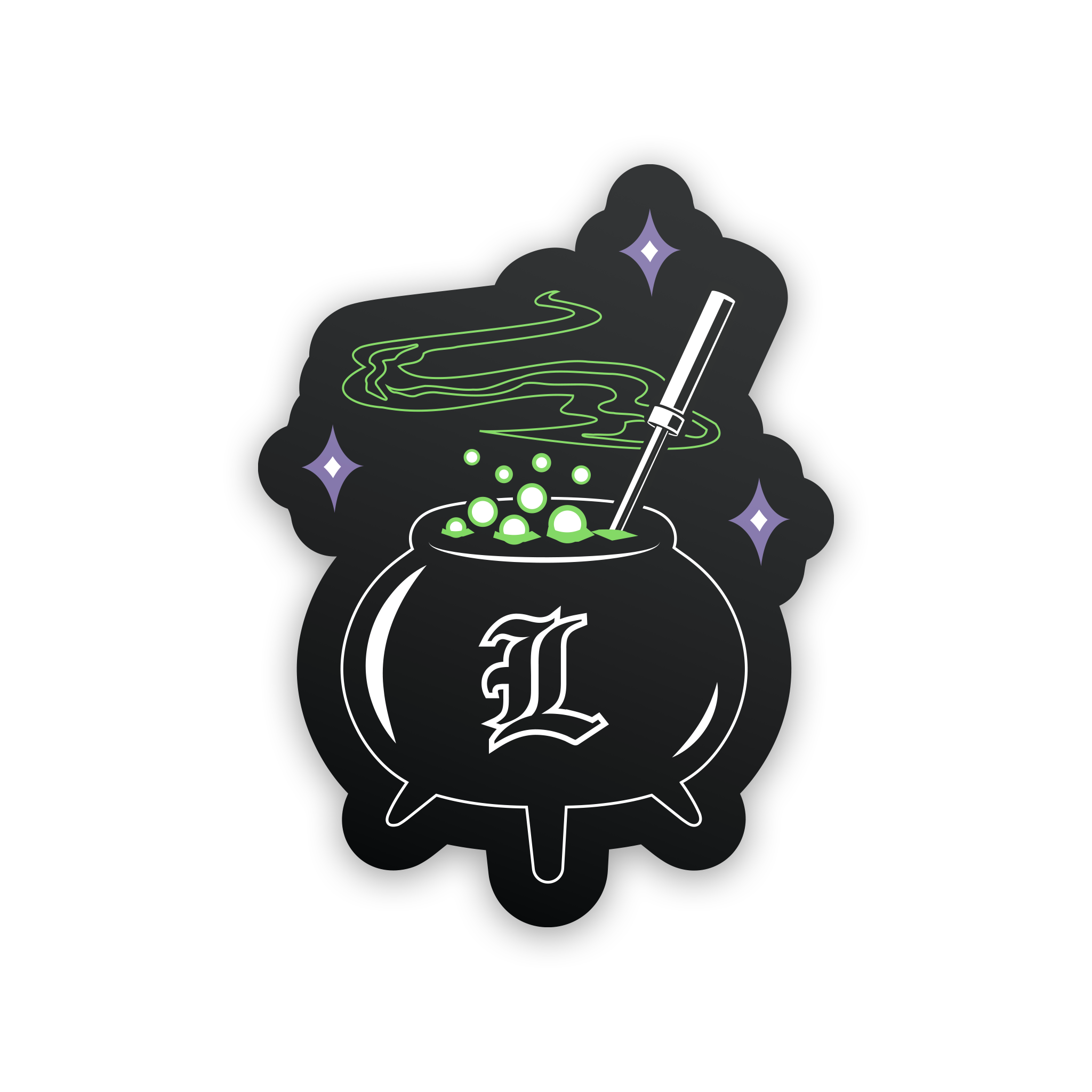 B&B Cauldron Sticker