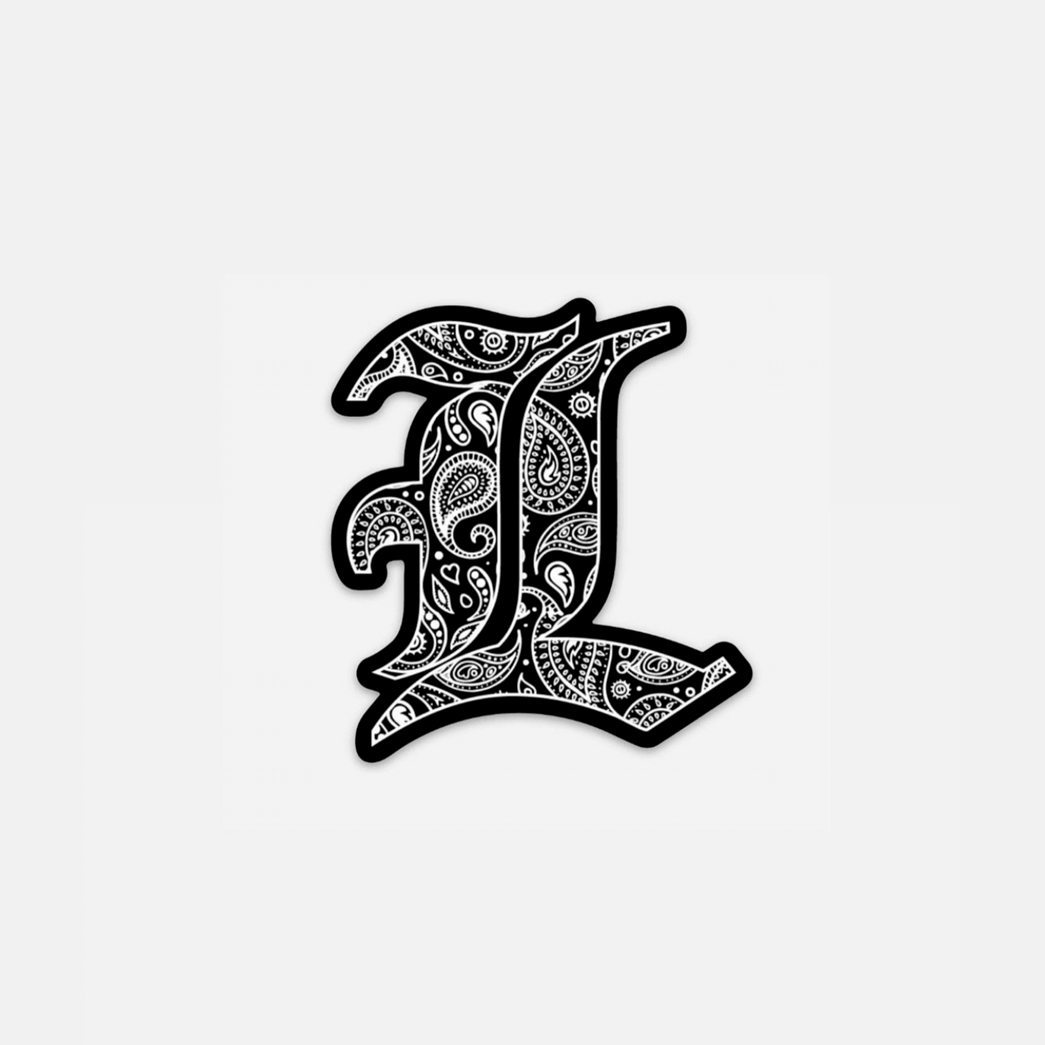 Compton L Sticker - Latina Lifters