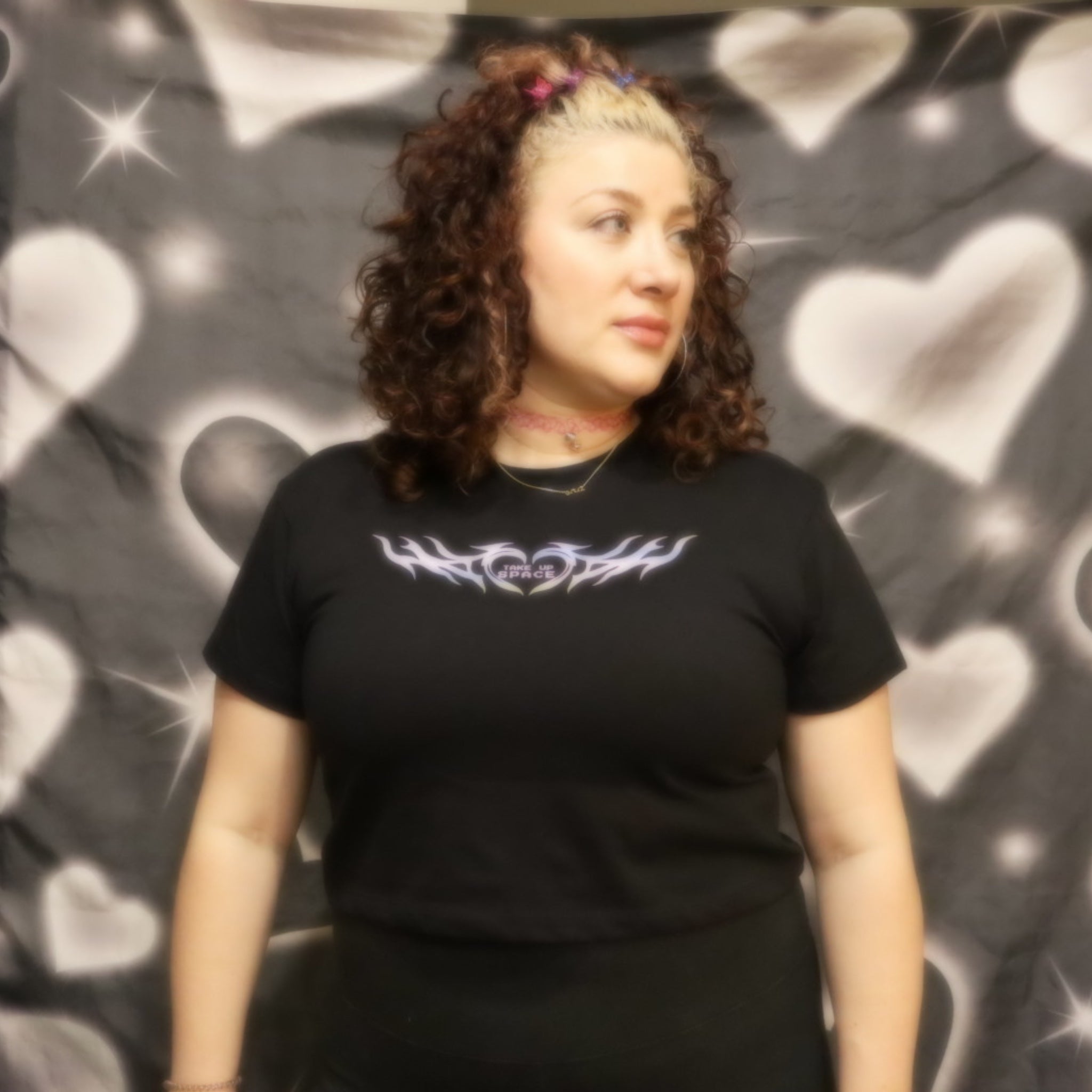 Take up space crop - Latina Lifters