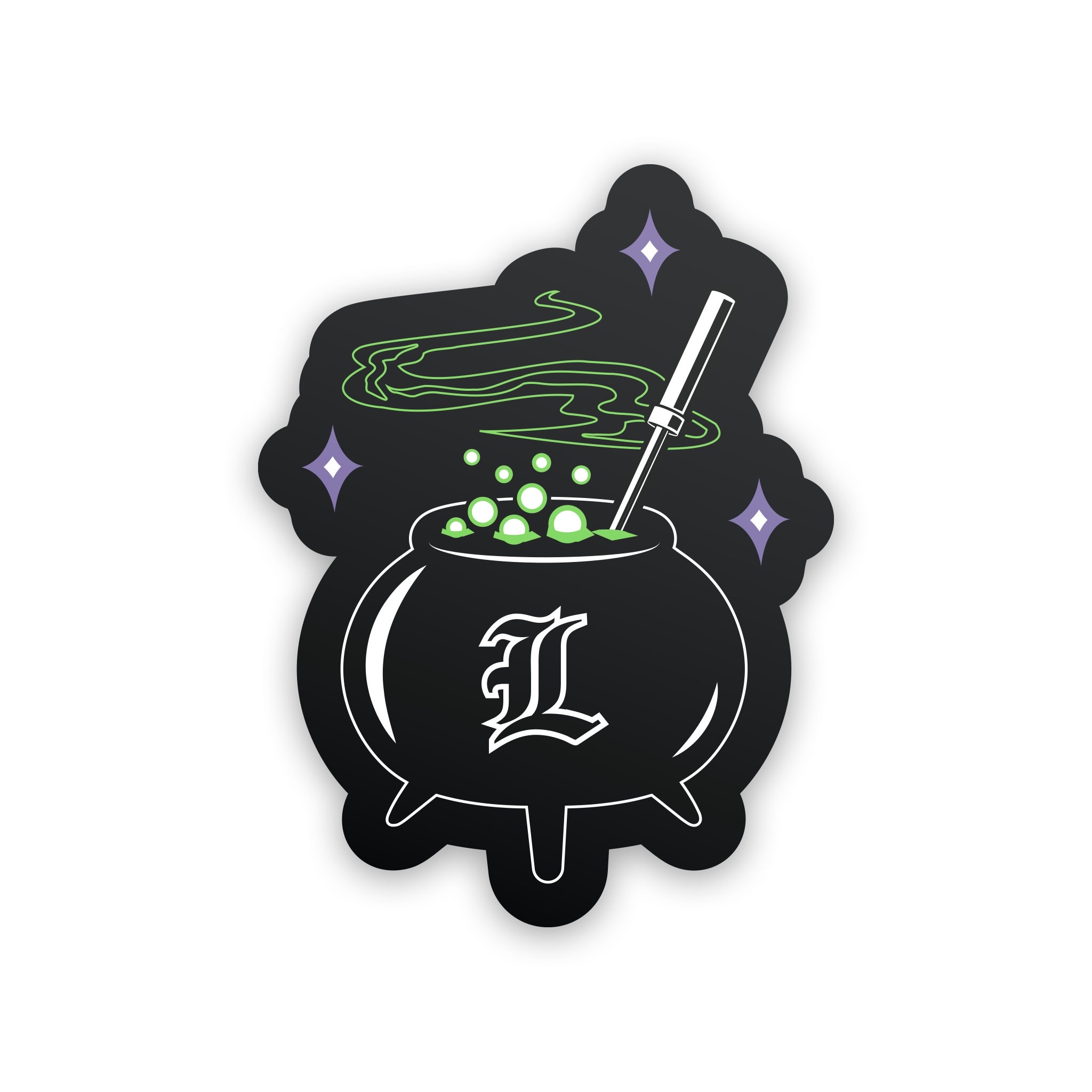 B&B Cauldron Sticker - Latina Lifters